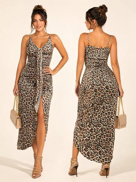 Vestido Tirantes Adorno Alante
