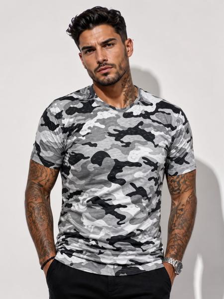 Pulover De Hombre  Cuello Normal