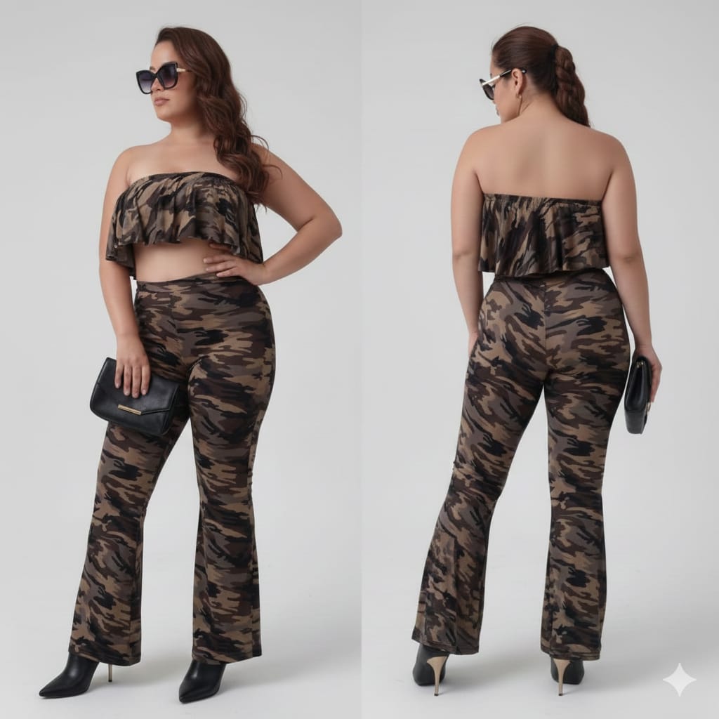 Pantaloneta Campana Blusa Vuelo