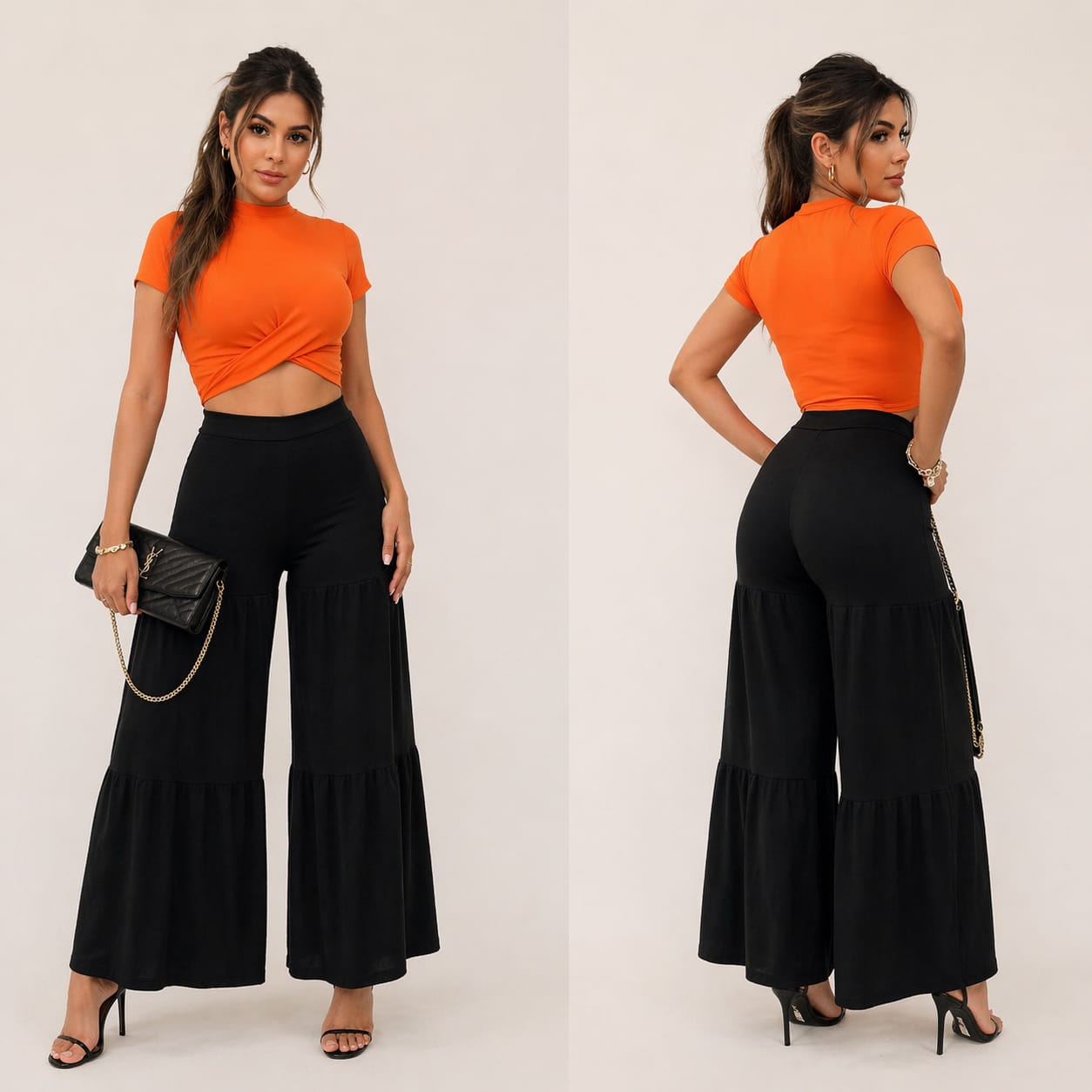 Pantaloneta De Vuelo Con Pulover De Nudo