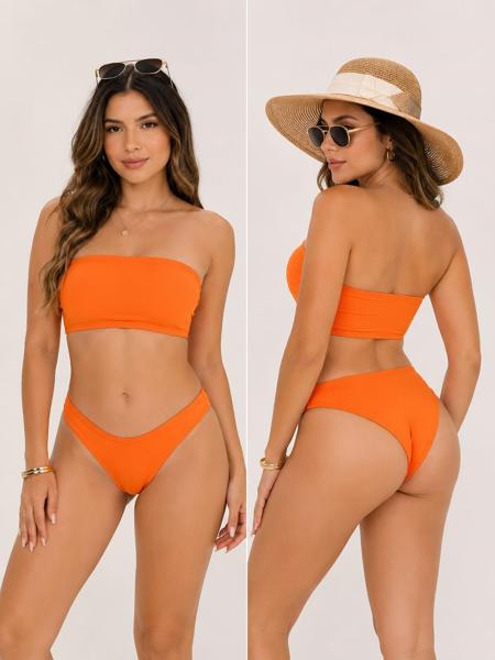 Bikini tope  naranja